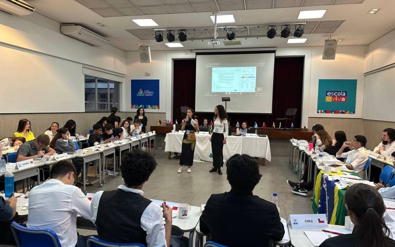 Primeira Simulação Interna ONU do Colégio Espírito Santo