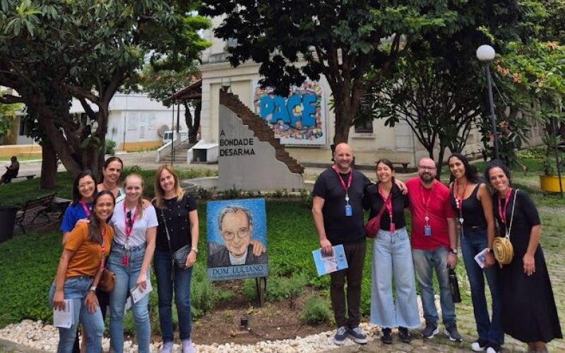 Equipe gestora vivencia formação e voluntariado no Arsenal da Esperança