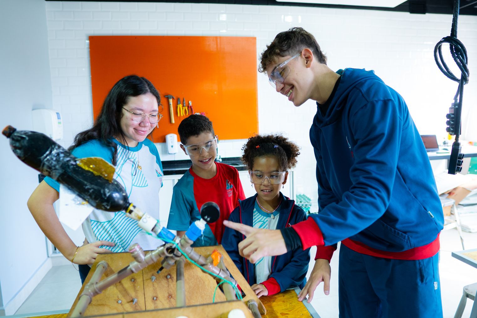 novos alunos na rede